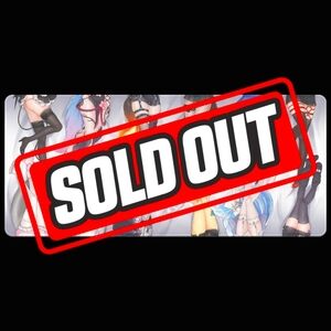 Gamersupps Waifu Cups Anime Thighs VTuber Edition Mouse Pad Desk Mat SOLD OUT